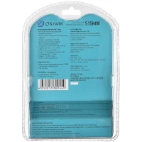 Мышь Oklick 515MW (черный/зеленый) фото 7